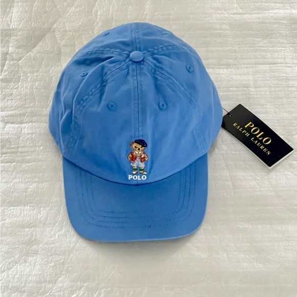 POLO RALPH LAUREN 3PC Polo Bear Set Girl’s Sz L Jersey Tee & Ball Cap w Gift Box - Picture 11 of 14